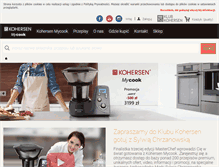 Tablet Screenshot of kohersen.pl